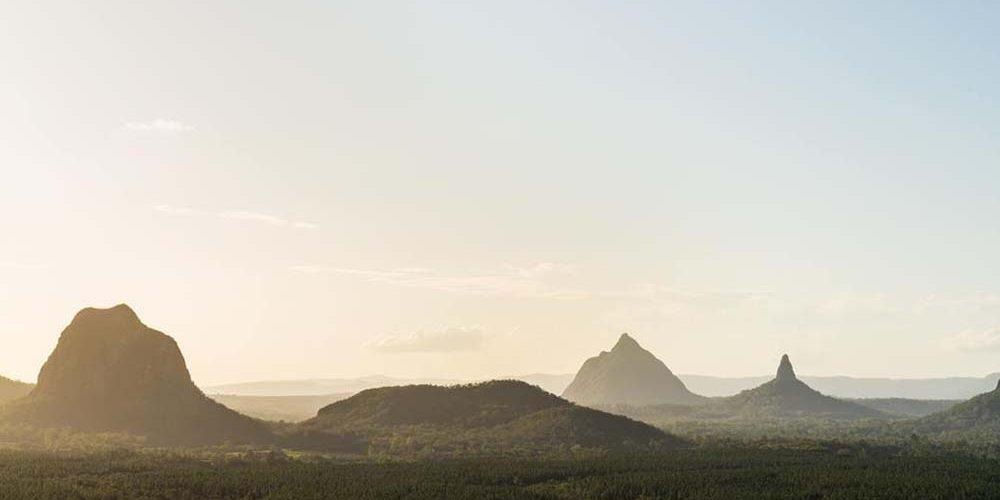 Glasshouse Moutains