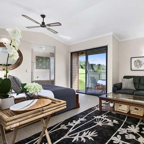 maleny cabin interior